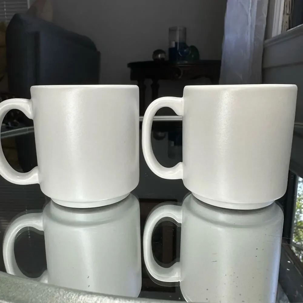 Set of 2 quotable, quotes, espresso mugs, you rock and hugs and kisses